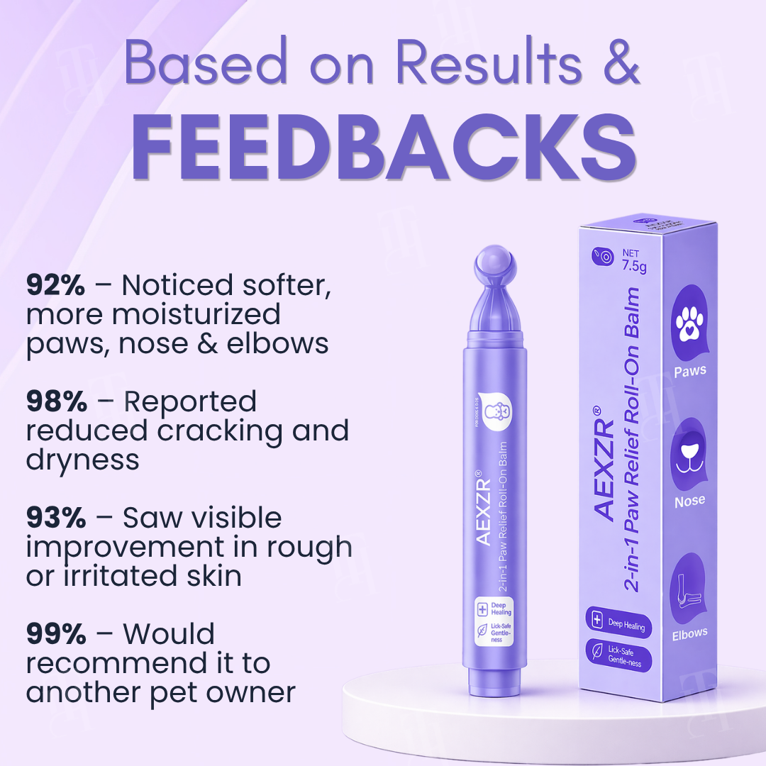 AEXZR® 2-in-1 Paw Relief Roll-On Balm